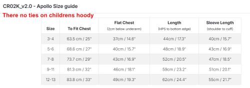 APOLLO 280 grm hoody